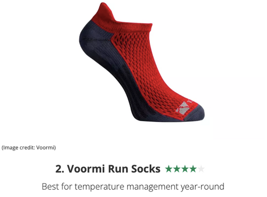 Advnture Features the Run Socks