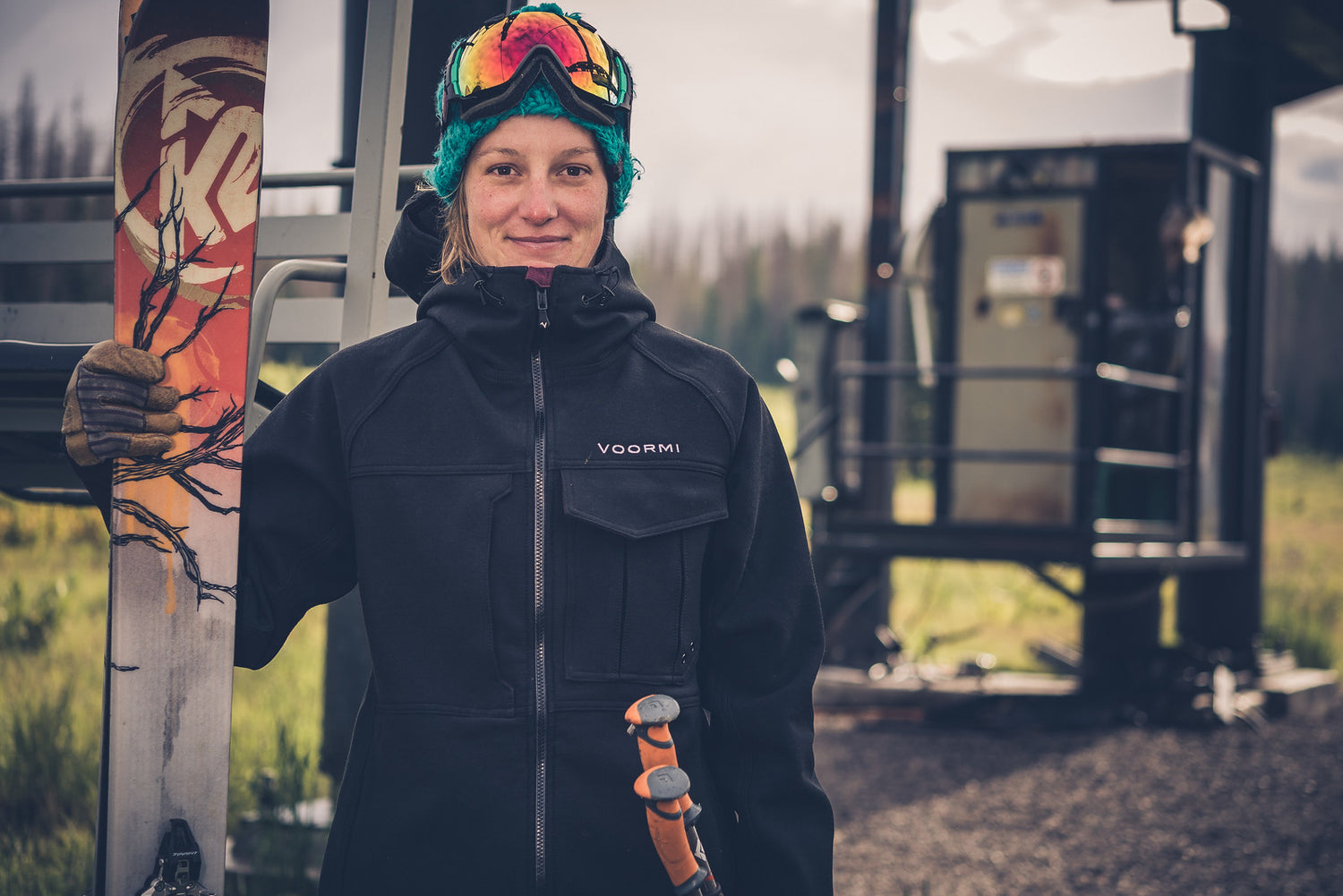 CURBED SKI FEATURES CORE CONSTRUCTION™ TECHNOLOGY