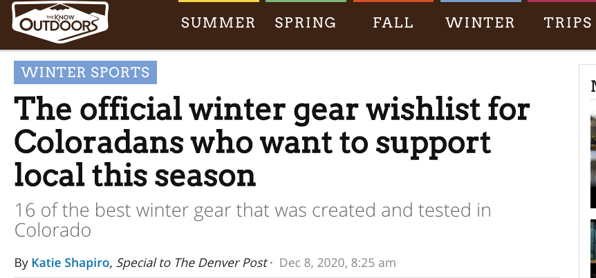 The Denver Post Features the High-E Hoodie
