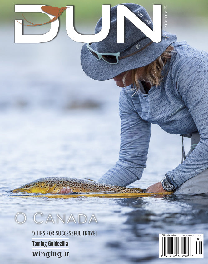 VOORMI River Run Hoodie Featured on the Cover of Dun Magazine