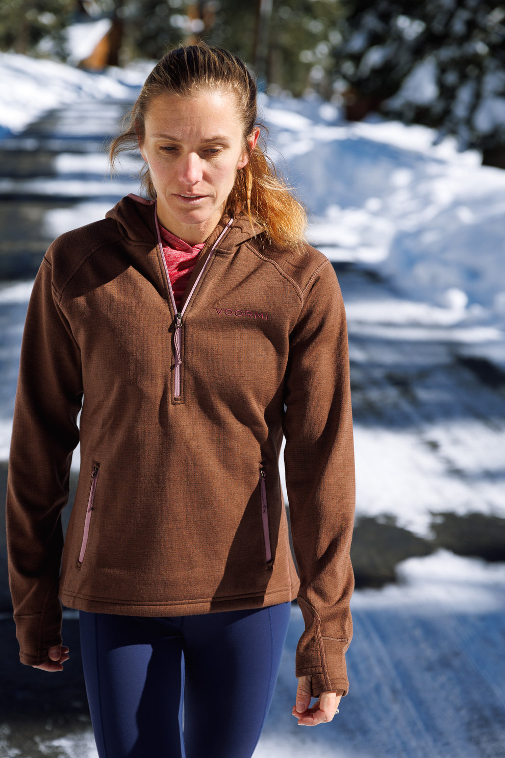 Women's Merino Wool Hoodie | VOORMI High-E