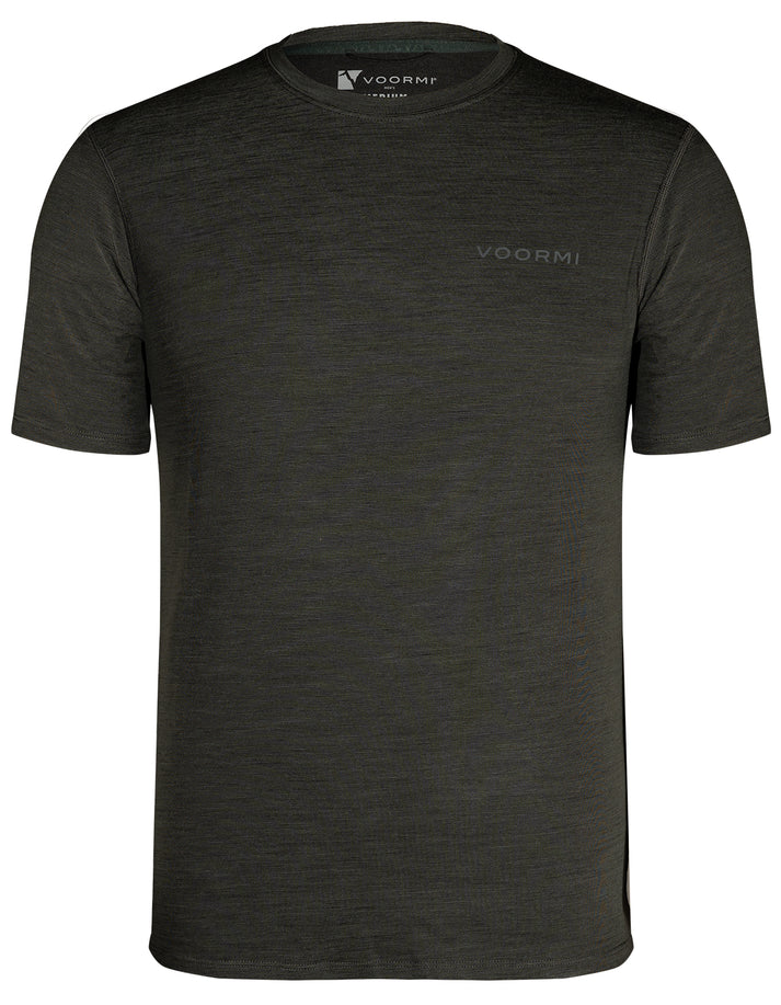 Men's Short Sleeve Merino Wool T Shirt | VOORMI