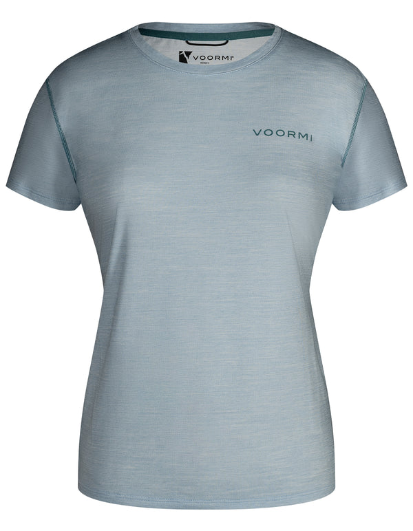 Women's Short Sleeve Merino Wool T Shirt | VOORMI