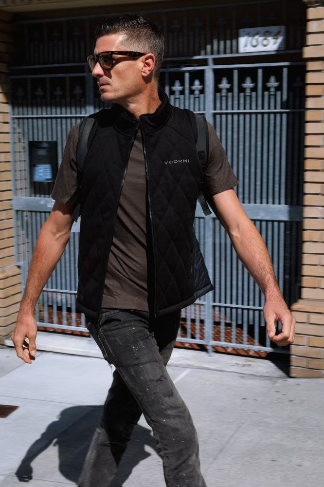 Winter Vest Outfits Mens Voormi Men's Variant Vest, Black S Winter Vest Outfits Mens Voormi Men's Variant Vest, Black S